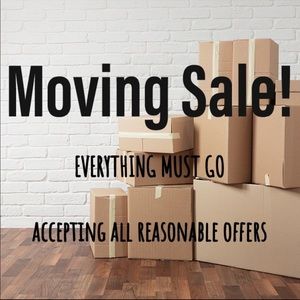 MOVING SALE